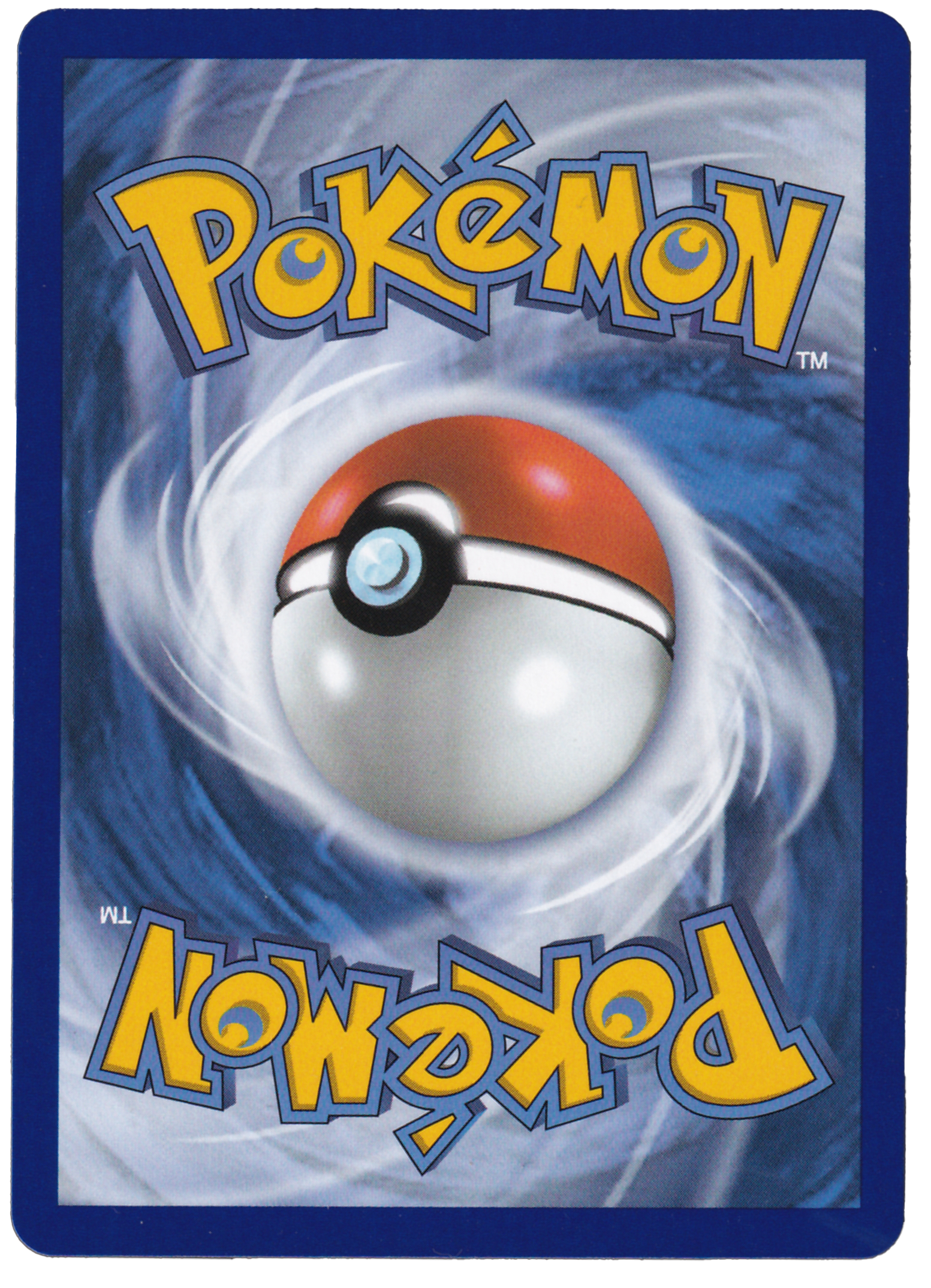 Pokémon card back