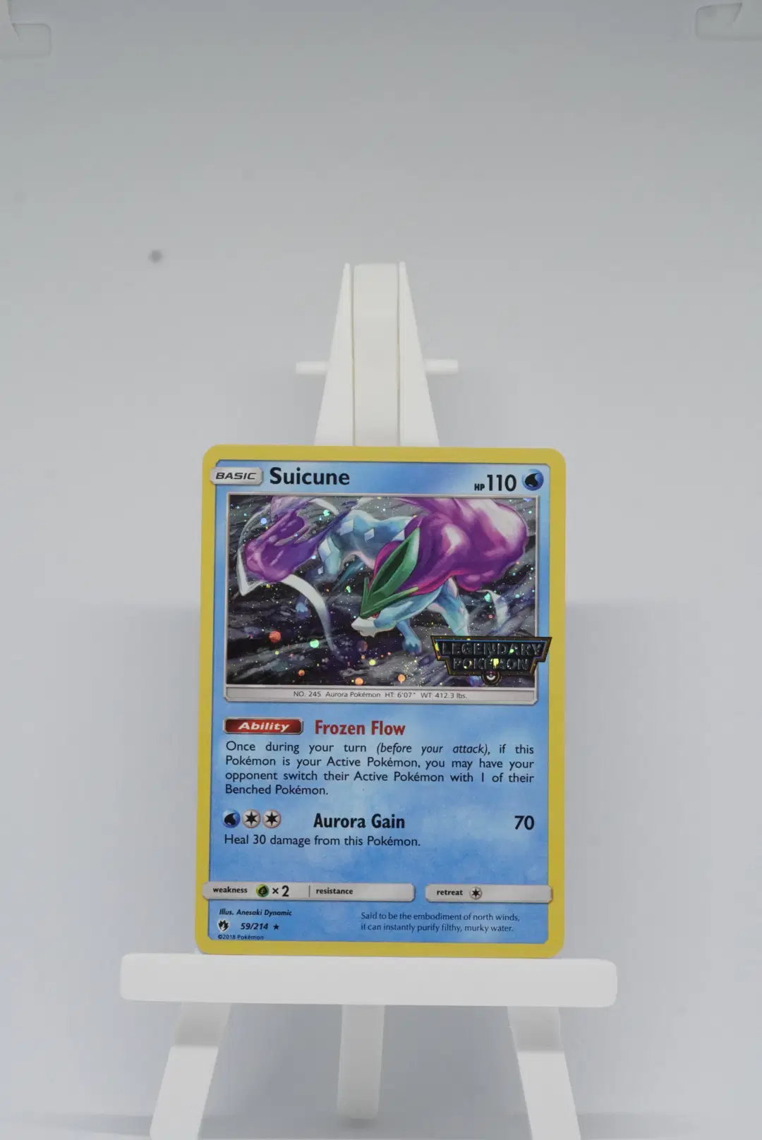 Suicune Stamped (59/214 Lost Thunder Promo)