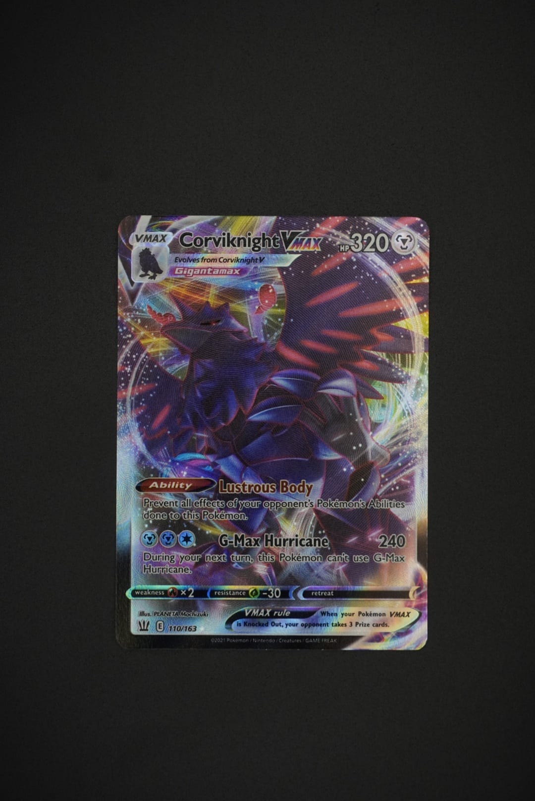 Corviknight Vmax (110/163 Battle Styles)
